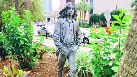 John Lennon Statue, The Barrymore Hotel in Tampa, United States
