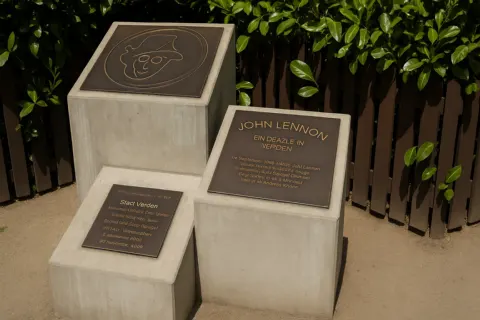 John-Lennon-Denkmal, Verden in Verden an der Aller, Germany
