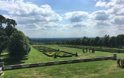 Cliveden House in Taplow, Buckinghamshire, which stood in for Buckingham Palace in the Beatles' film Help!