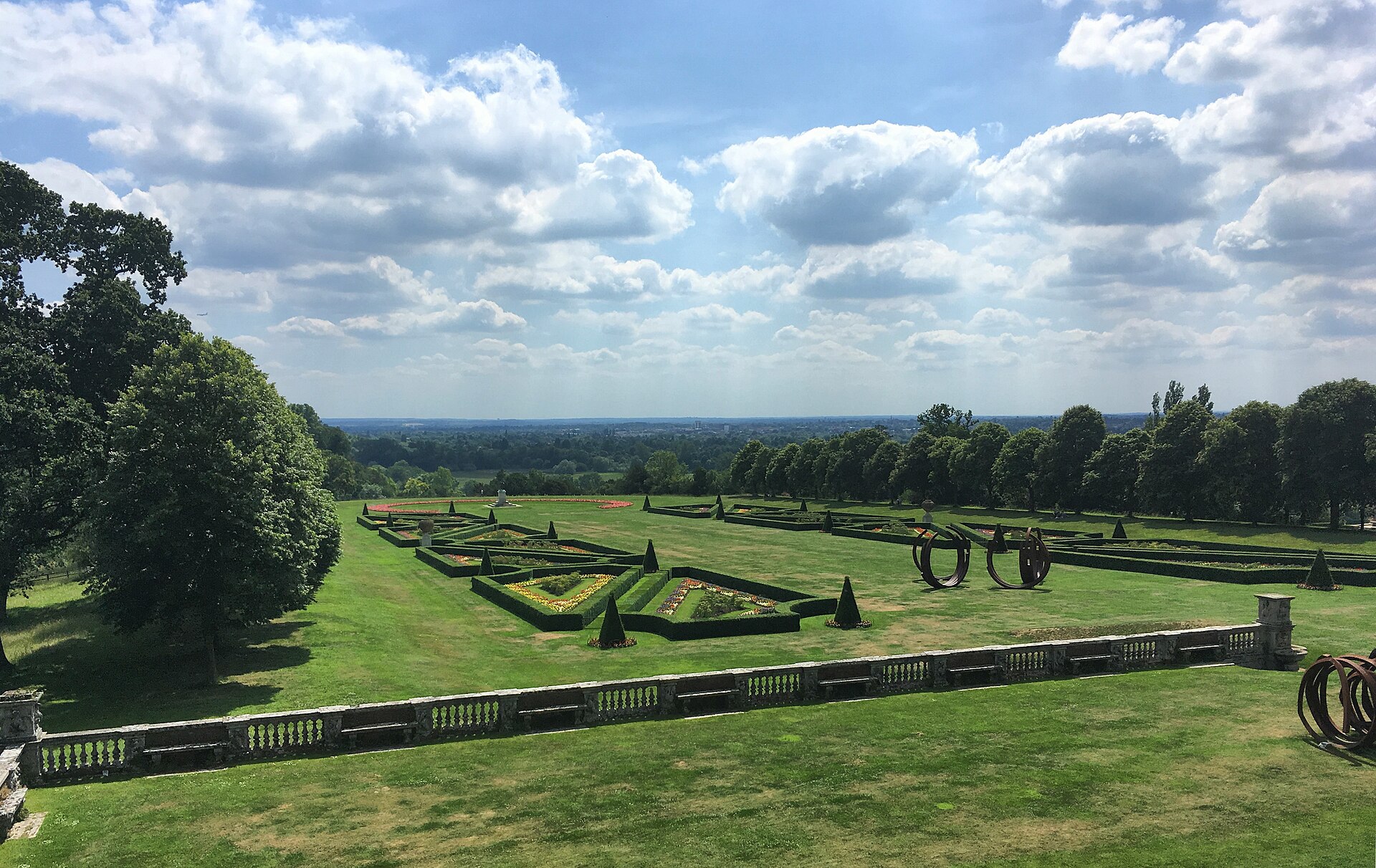Cliveden House in Taplow, Buckinghamshire, which stood in for Buckingham Palace in the Beatles' film Help!