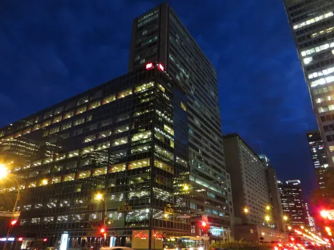Fairmont The Queen Elizabeth hotel on René-Lévesque Boulevard, Montreal, site of the 1969 John and Yoko bed-in