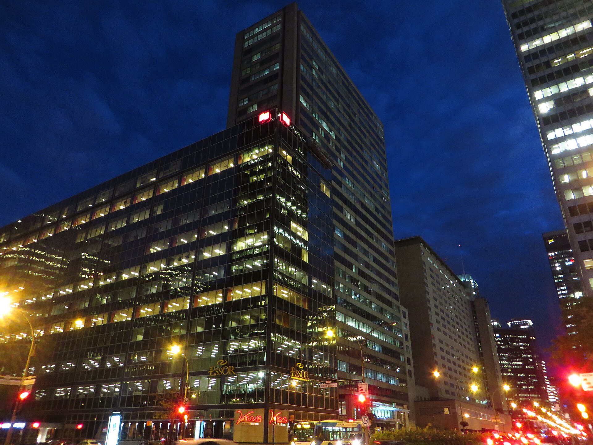 Fairmont The Queen Elizabeth hotel on René-Lévesque Boulevard, Montreal, site of the 1969 John and Yoko bed-in
