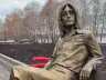 John Lennon Bench Sculpture, Voronezh in Voronezh, Russia