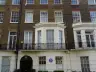 English Heritage blue plaque to John Lennon on 34 Montagu Square, Marylebone, London