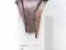 Copper bust of John Lennon by László Szlávics Jr. on a limestone column at the music school in Sopron, Hungary