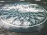 The black-and-white Imagine mosaic in Strawberry Fields, Central Park, New York City